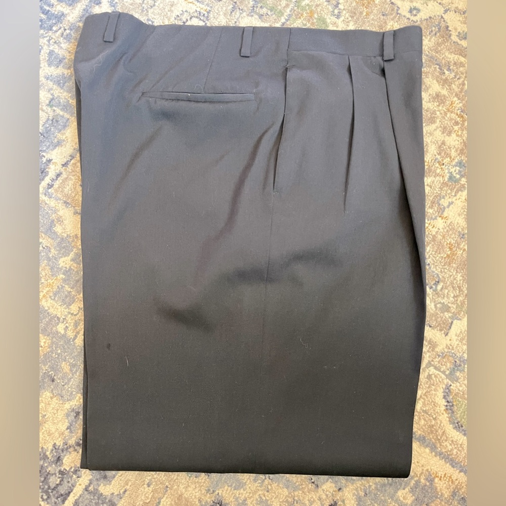 Men’s navy blue dress pants